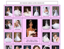 Tablet Screenshot of 2007.cinderellacharityball.com